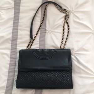 Tory Burch Fleming Convertible Leather Bag